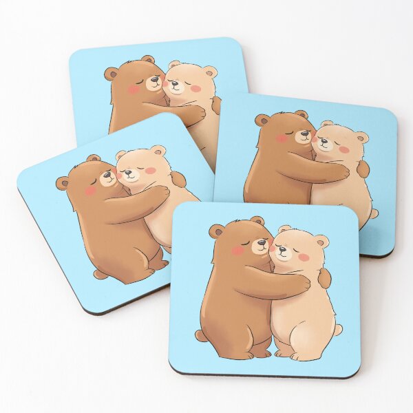 Item preview, Cuddling Teddy Bears designed and sold by MartynaKanik.