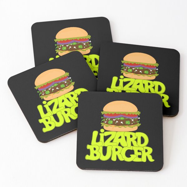 Item preview, Lizard burger designed and sold by Bad Signal Studios .