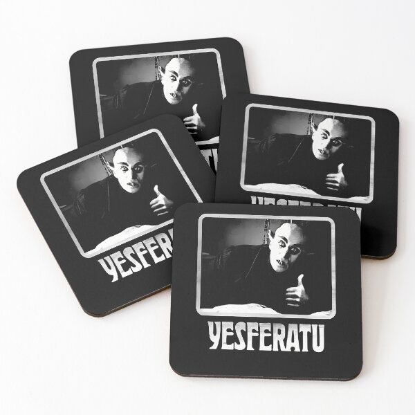 Item preview, Yesferatu Funny Nosferatu Positive Goth Horror Lover Gift Meme Classic  designed and sold by nowrax.