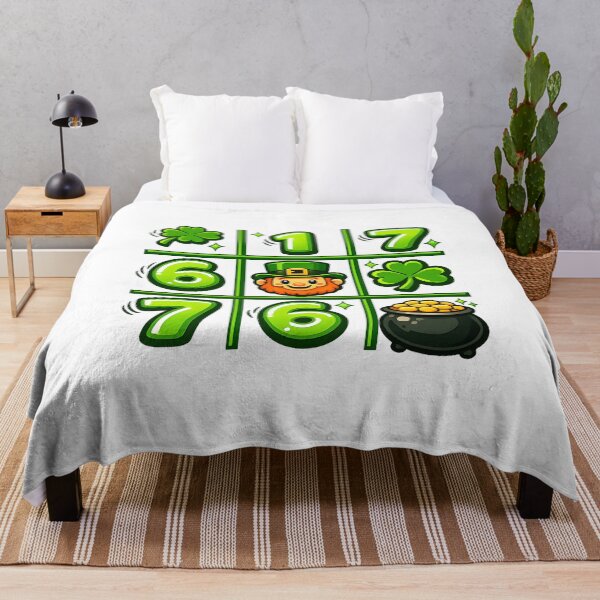 Item preview, 67 St. Patrick's Day US American design with Heart Tic Tac Toe, Lucky Holiday Game Gift, Shamrock Fun Graphic Te designed and sold by AsturShop.
