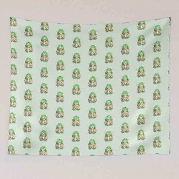 Item preview, Green Couple Dogs Saint Patrick's Day designed and sold by La Binibini.