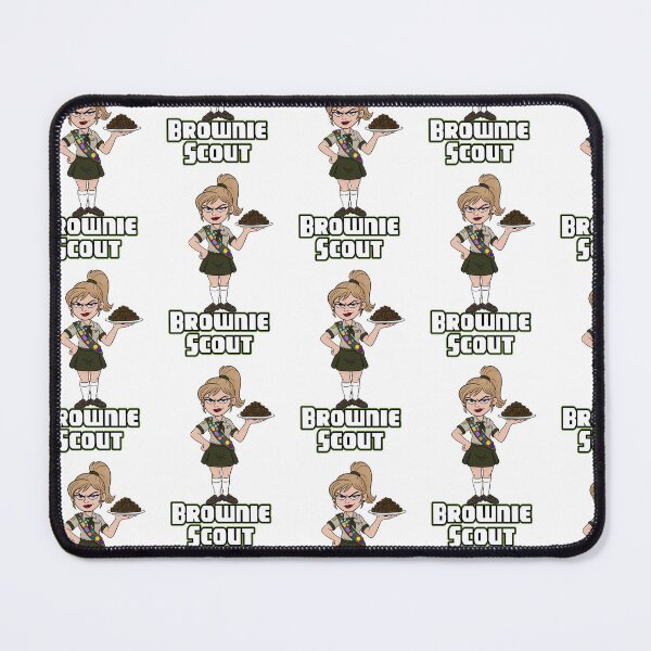 Item preview, Brownie scout designed and sold by Bad Signal Studios .