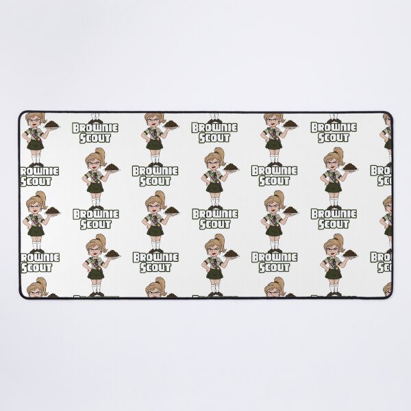 Item preview, Brownie scout designed and sold by Bad Signal Studios .
