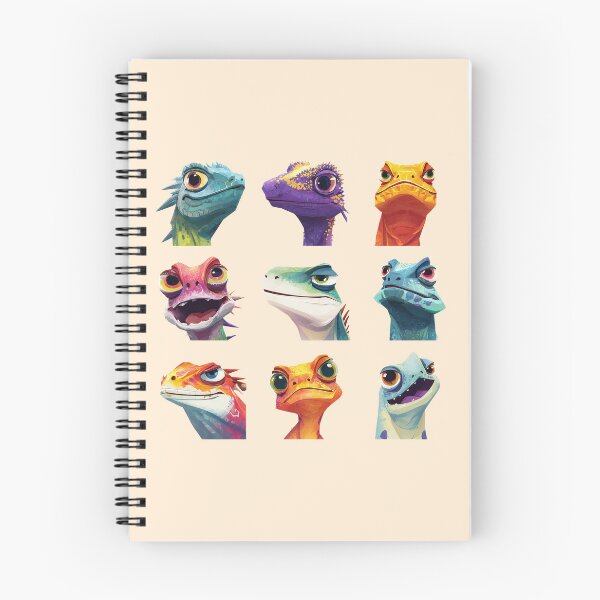 Item preview, Funny Lizards designed and sold by bubblyrainbow.
