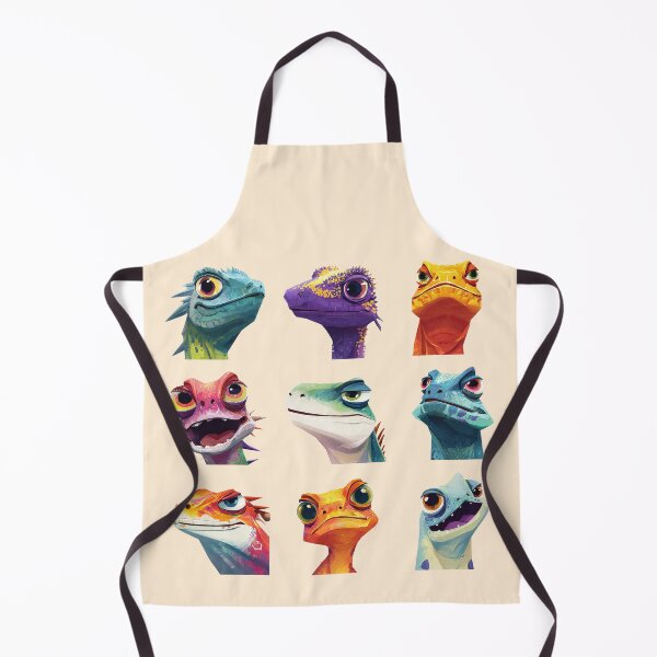 Item preview, Funny Lizards designed and sold by bubblyrainbow.