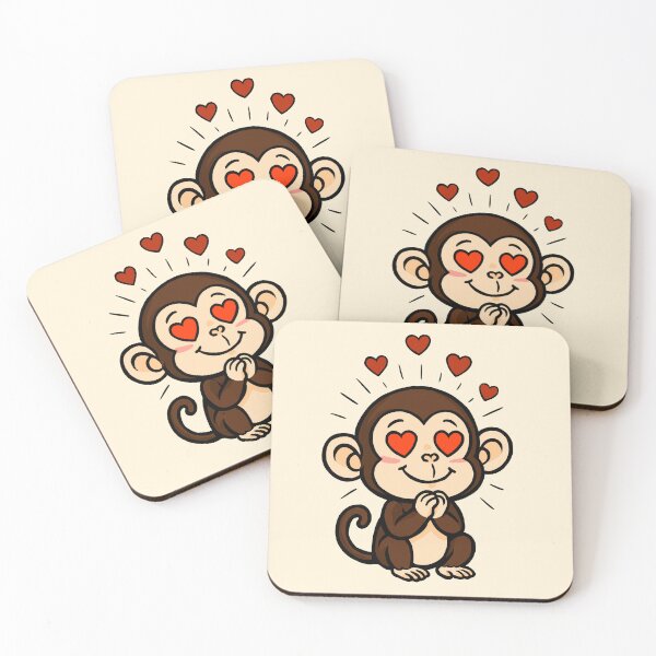 Item preview, In-Love Monkey designed and sold by MartynaKanik.