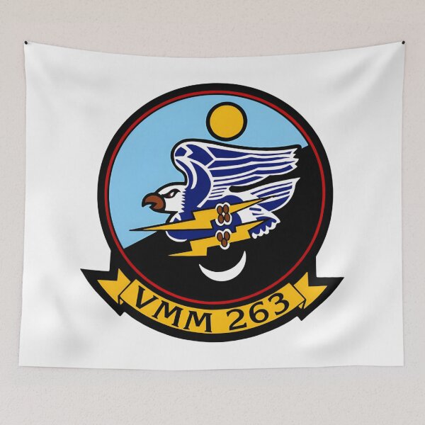 Item preview, Marine Medium Tiltrotor Squadron 266 (VMM-266) Fighting Griffins Patch designed and sold by CharlieDesings.