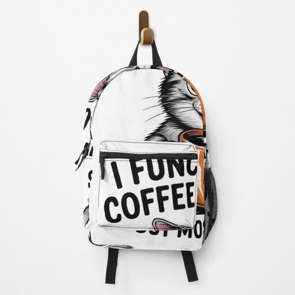 Item preview, Function On Coffee But Mostly Cats - Funny Humor Art designed and sold by Mr-wow.