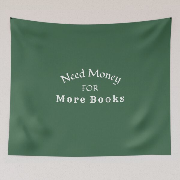 Item preview, Book Worms Need $$$ designed and sold by B&CMerch.