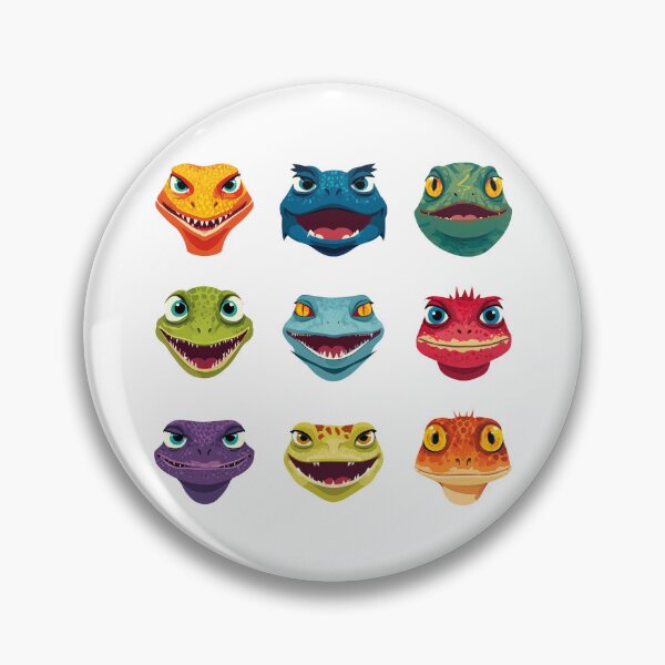 Item preview, Funny Lizard Face designed and sold by bubblyrainbow.