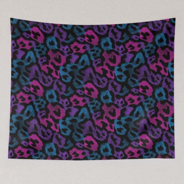 Item preview, Edgy Leopard Textile - Animal Print Pattern  - Gifts For Girls designed and sold by RoyalStarsPatts.