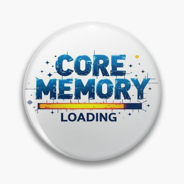 Artikelvorschau, Core Memory Loading T-Shirt – Digital Glitch Tech Tee entworfen und verkauft von WForge - Where thread meets precision.