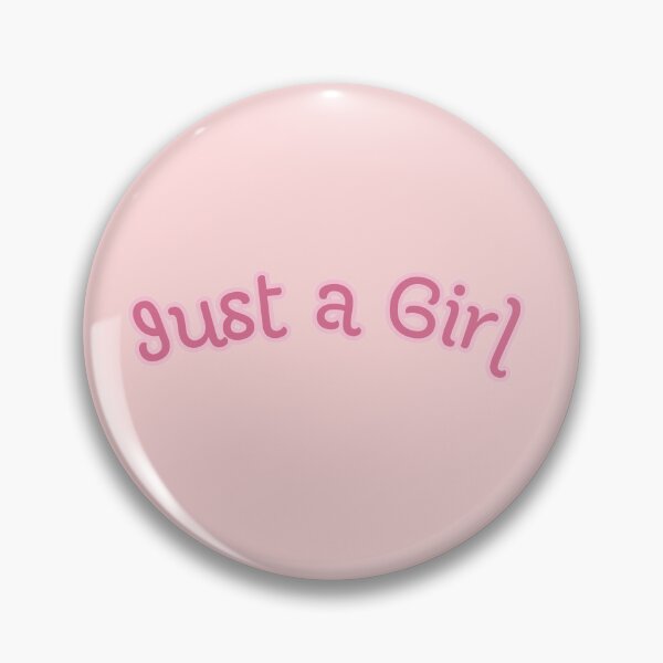 Item preview, Just a Girl – Minimal Pink Typography Design ?  designed and sold by KleanGirlAesthetics.