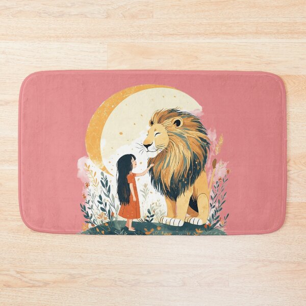Item preview, The girl and the lion. designed and sold by Natalia-Vlad.