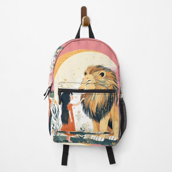 Item preview, The girl and the lion. designed and sold by Natalia-Vlad.
