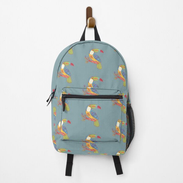 Item preview, Keel‑Billed Toucan – Scandinavian Folk Art by heidiannemorris © designed and sold by FOLK ART FUSION by heidiannemorris.