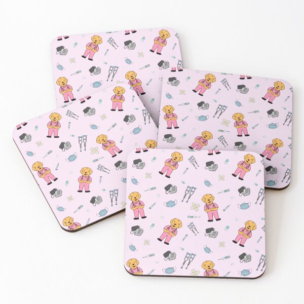 Item preview, Pink Nurse Scrubs Seamless Pattern – RN Fabric Design designed and sold by Still Learning Days.