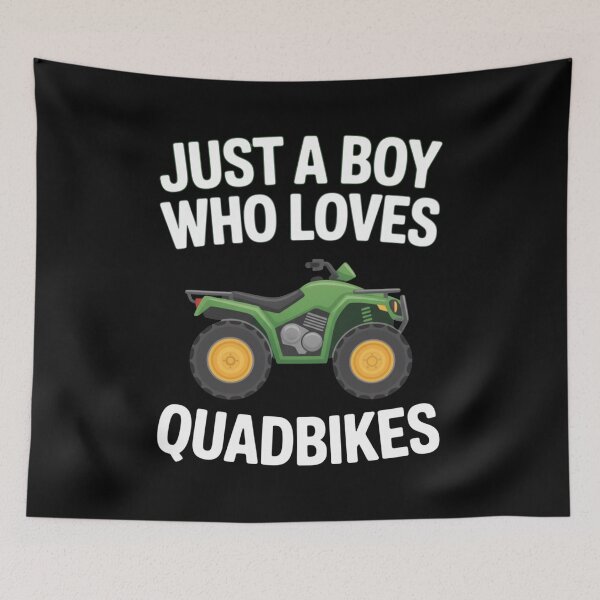 Item preview, Just A Boy Who Loves Quadbikes designed and sold by CORJIDOG-ART.