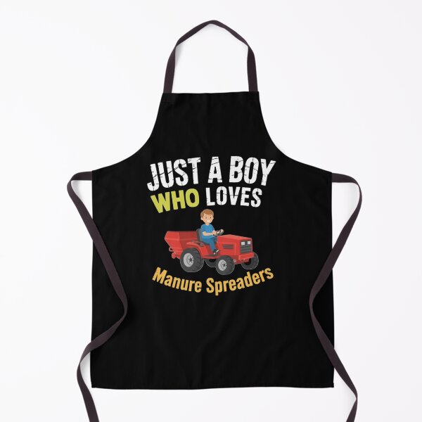 Item preview, Just A Boy Who Loves Manure Spreaders designed and sold by CORJIDOG-ART.