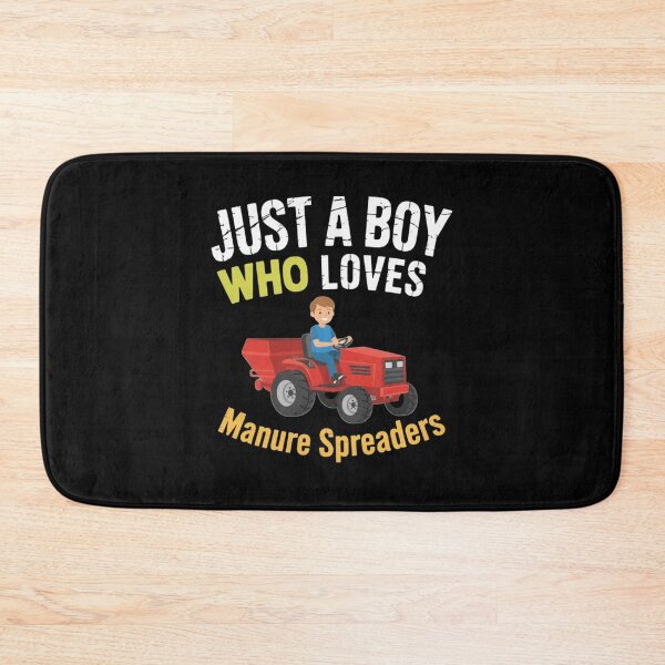 Item preview, Just A Boy Who Loves Manure Spreaders designed and sold by CORJIDOG-ART.