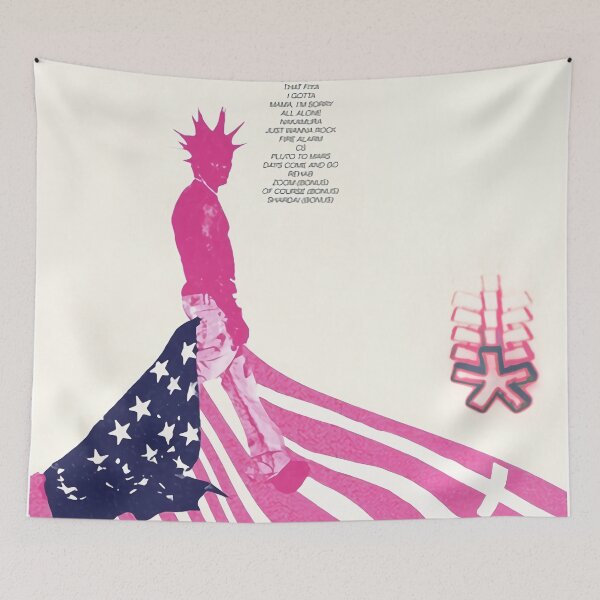 Item preview, Lil Uzi Vert Pink Tape Album Poster  designed and sold by Sharon C  Crumbley.