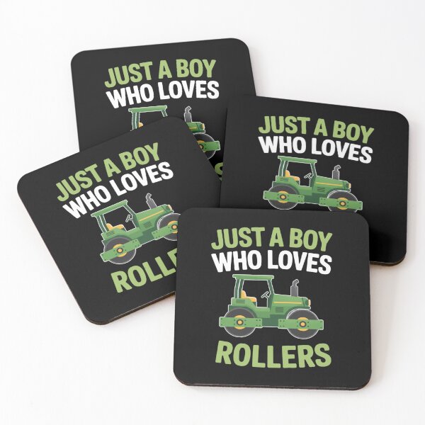 Item preview, Just A Boy Who Loves Rollers Construction Enthusiast designed and sold by CORJIDOG-ART.
