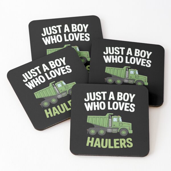 Item preview, Just A Boy Who Loves Haulers designed and sold by CORJIDOG-ART.
