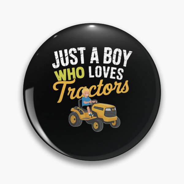 Item preview, Just A Boy Who Loves Tractors designed and sold by CORJIDOG-ART.