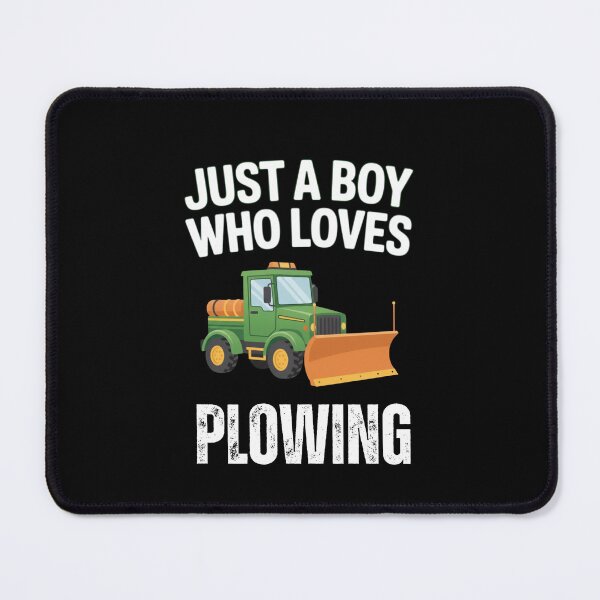 Item preview, Just A Boy Who Loves Plowing designed and sold by CORJIDOG-ART.