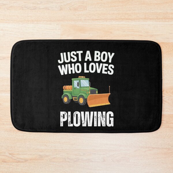 Item preview, Just A Boy Who Loves Plowing designed and sold by CORJIDOG-ART.