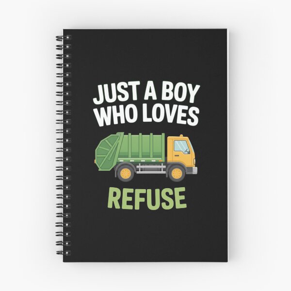 Item preview, Just A Boy Who Loves Refuse: For Garbage Truck Lovers designed and sold by CORJIDOG-ART.
