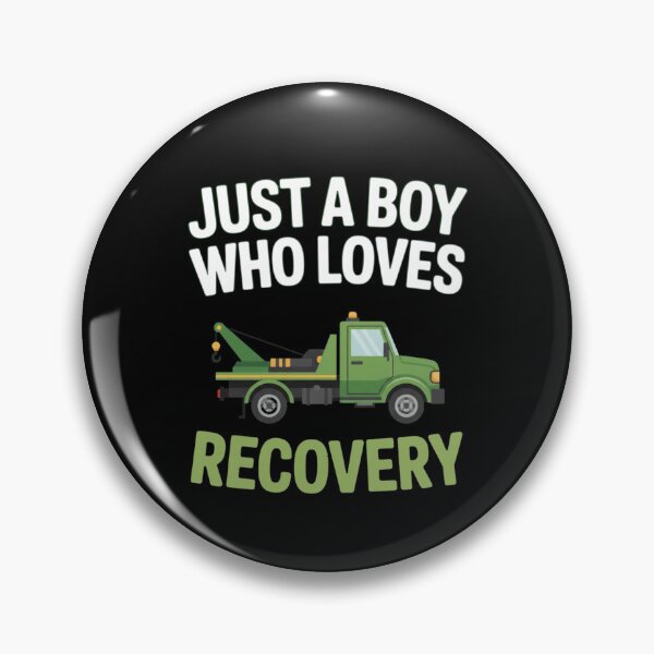 Item preview, Just A Boy Who Loves Recovery - Tow Truck Operator designed and sold by CORJIDOG-ART.
