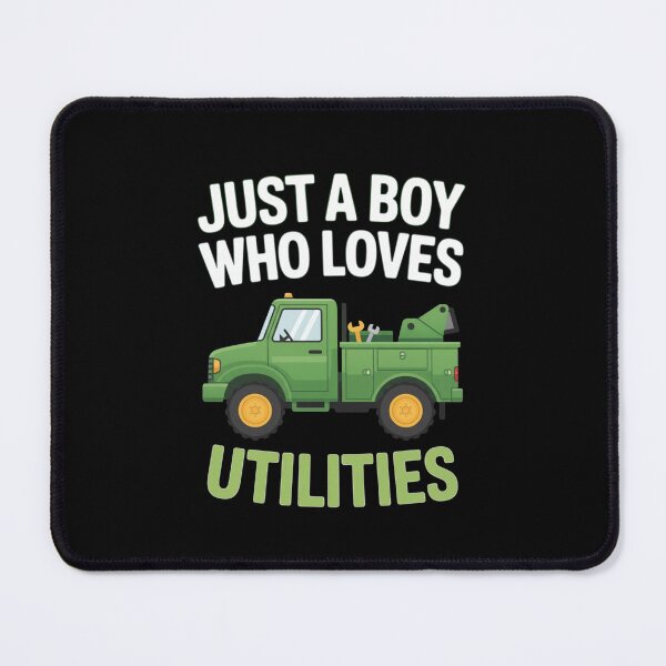 Item preview, Just A Boy Who Loves Utilities designed and sold by CORJIDOG-ART.