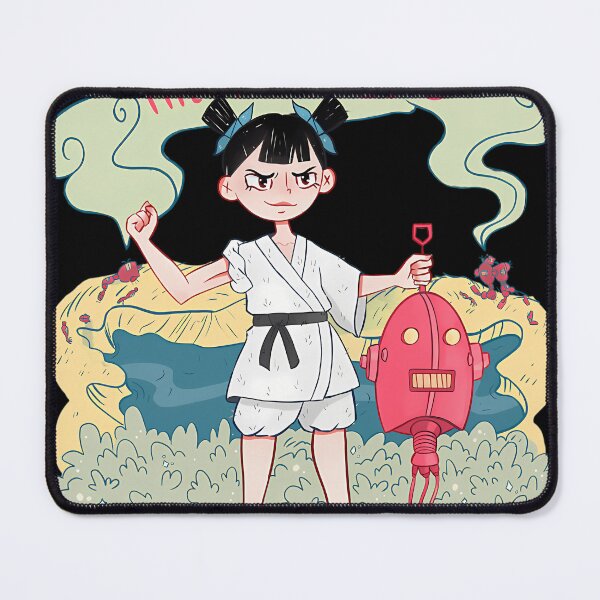 Item preview, The Flaming Lips 'Yoshimi Battles The Pink Robots' Art designed and sold by Arun Lobo.