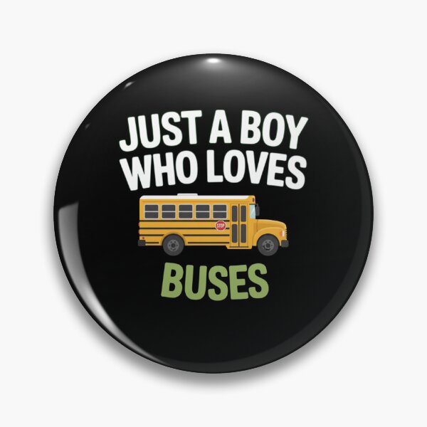 Item preview, Just A Boy Who Loves Buses designed and sold by CORJIDOG-ART.