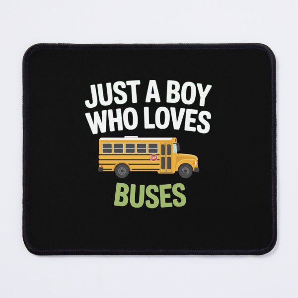Item preview, Just A Boy Who Loves Buses designed and sold by CORJIDOG-ART.