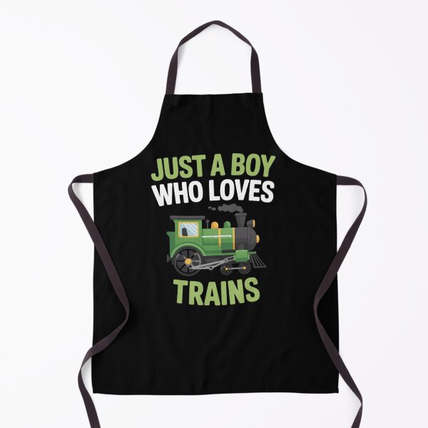 Item preview, Just A Boy Who Loves Trains designed and sold by CORJIDOG-ART.
