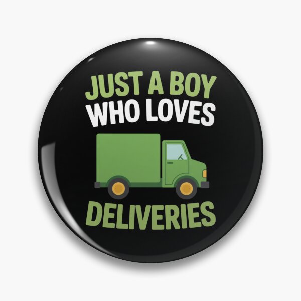 Item preview, Just A Boy Who Loves Deliveries - Delivery Driver designed and sold by CORJIDOG-ART.