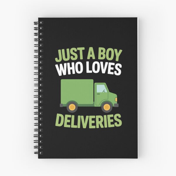 Item preview, Just A Boy Who Loves Deliveries - Delivery Driver designed and sold by CORJIDOG-ART.