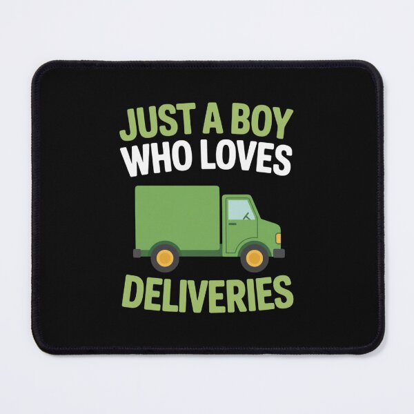 Item preview, Just A Boy Who Loves Deliveries - Delivery Driver designed and sold by CORJIDOG-ART.