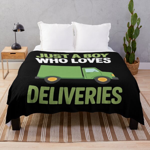 Item preview, Just A Boy Who Loves Deliveries - Delivery Driver designed and sold by CORJIDOG-ART.