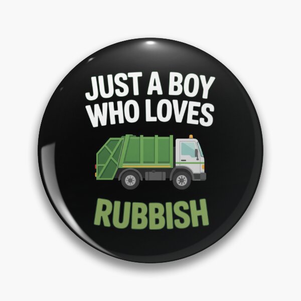 Item preview, Just A Boy Who Loves Rubbish Collector Gift designed and sold by CORJIDOG-ART.