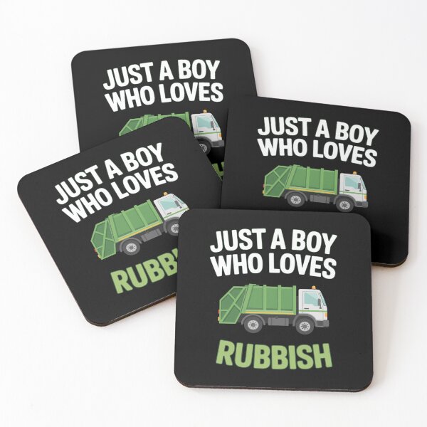 Item preview, Just A Boy Who Loves Rubbish Collector Gift designed and sold by CORJIDOG-ART.