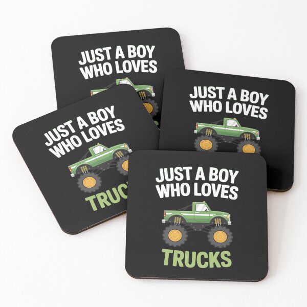 Artikelvorschau, Einfach ein Junge, der Trucks liebt: Geschenk für Truck-Fans entworfen und verkauft von CORJIDOG-ART.