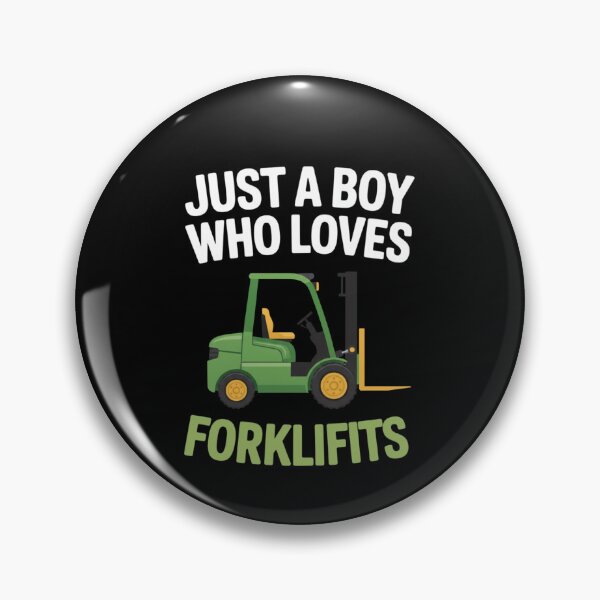 Item preview, Just A Boy Who Loves Forklifts For Forklift Operators designed and sold by CORJIDOG-ART.