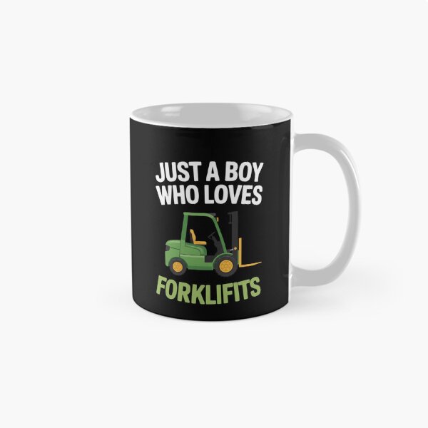 Item preview, Just A Boy Who Loves Forklifts For Forklift Operators designed and sold by CORJIDOG-ART.