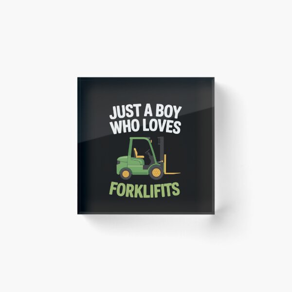 Item preview, Just A Boy Who Loves Forklifts For Forklift Operators designed and sold by CORJIDOG-ART.
