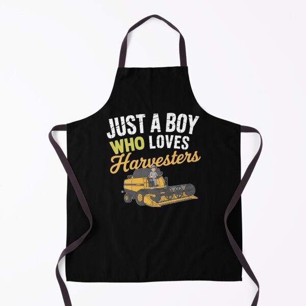 Item preview, Just A Boy Who Loves Harvesters Farmer designed and sold by CORJIDOG-ART.