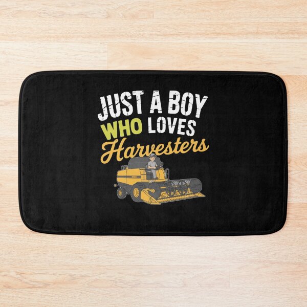 Item preview, Just A Boy Who Loves Harvesters Farmer designed and sold by CORJIDOG-ART.