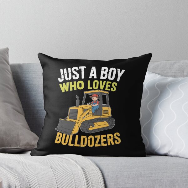 Item preview, Just A Boy Who Loves Bulldozers Construction Enthusiast designed and sold by CORJIDOG-ART.
